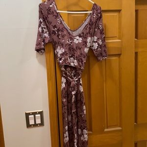 Latched Mama maxi dress